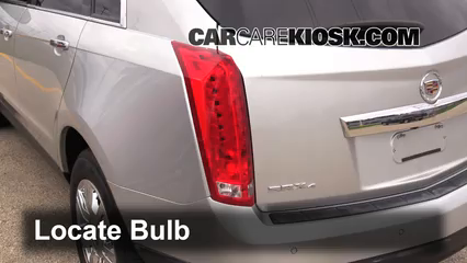 2012 Cadillac SRX Luxury 3.6L V6 FlexFuel Luces Luz de freno (reemplazar foco)